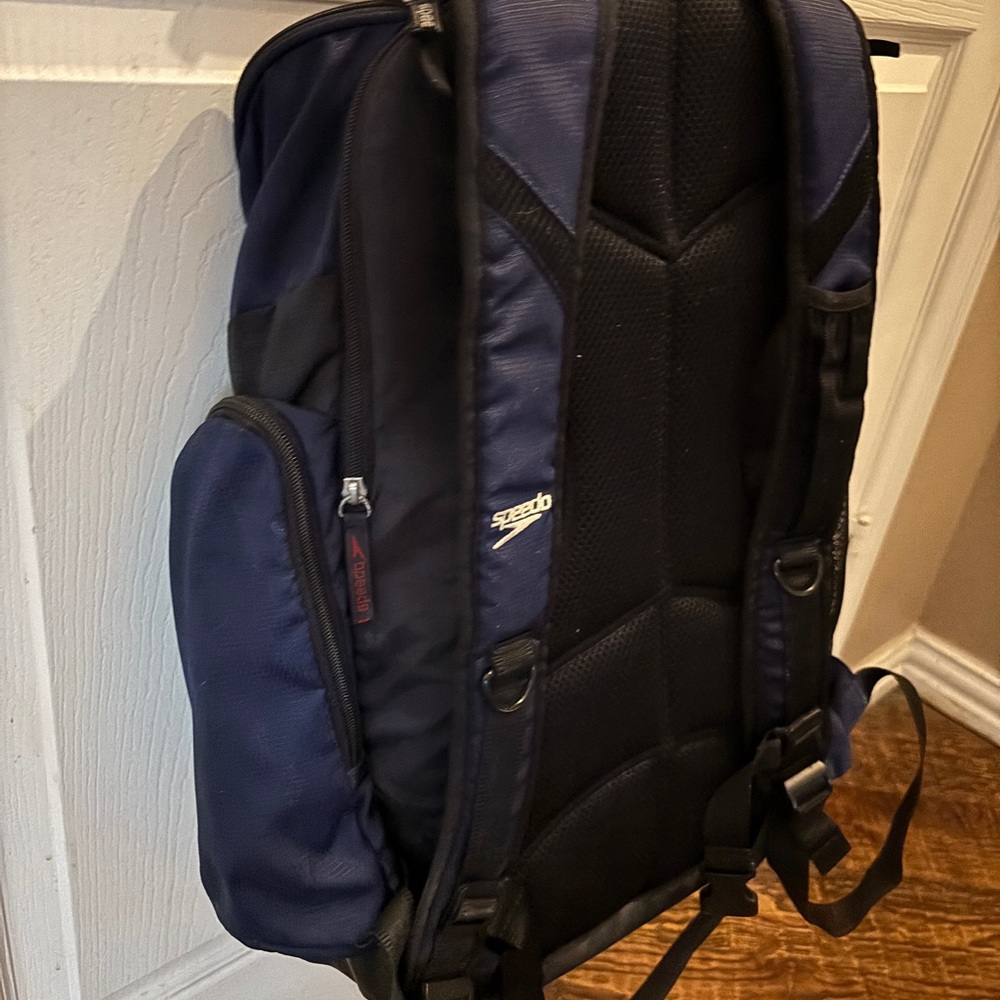 Speedo Navy Blue Backpack - Picture 4 of 5